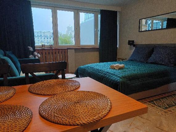Green Apartament W Centrum Varsovie Extérieur photo